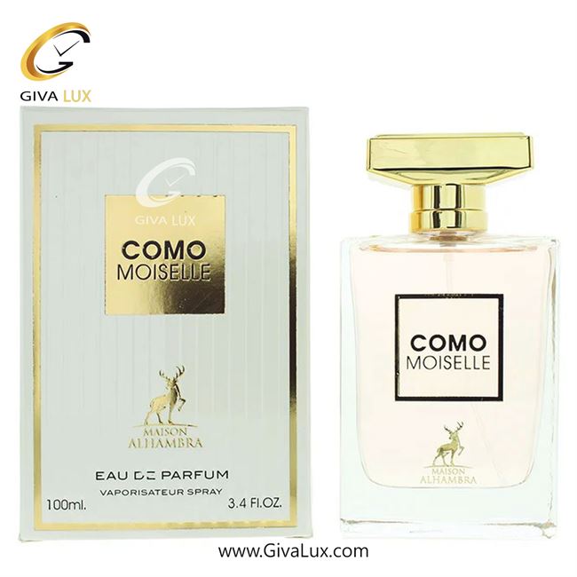  ادو پرفیوم  زنانه الحمبرا اورجینال مدل Alhambra Como Moiselle | کومو مویزل رایحه مشابه شنل کوکو مادمازل حجم  100 میل